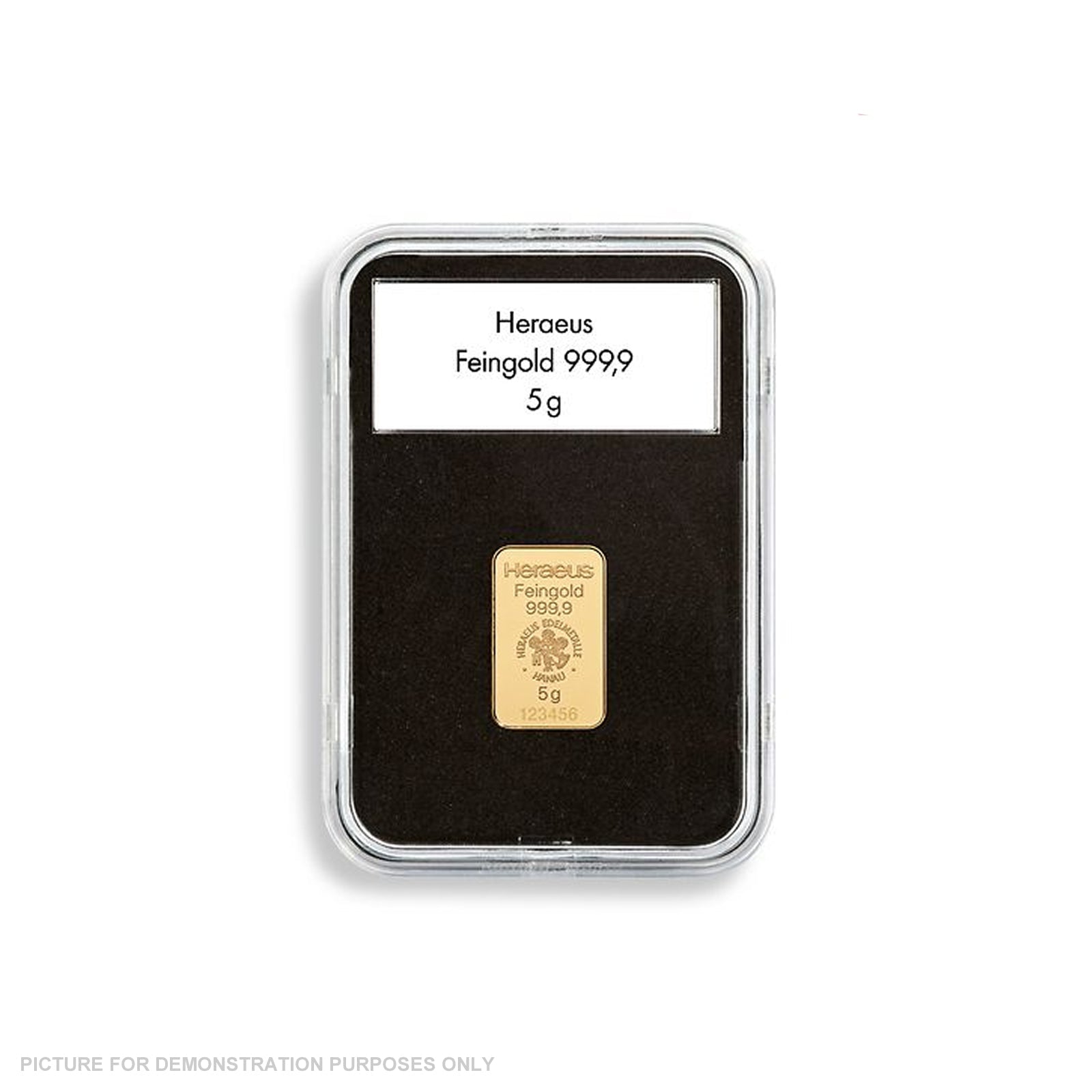 Quickslab Coin Capsules for Gold Bars, Pack of 5